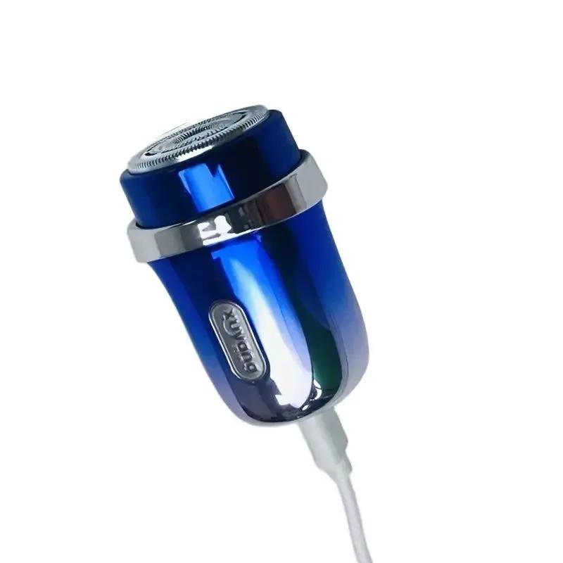 1шт-Новая интеллектуальная индукционная бритва без переключателя, мужская электрическая водонепроницаемая мини-портативная бритва