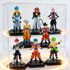 Anime Dragon Ball Z Super Saiyan Son Goku Vegeta Anime Action Figure Model Gifts Collectible Figurines For Kids 18Cm