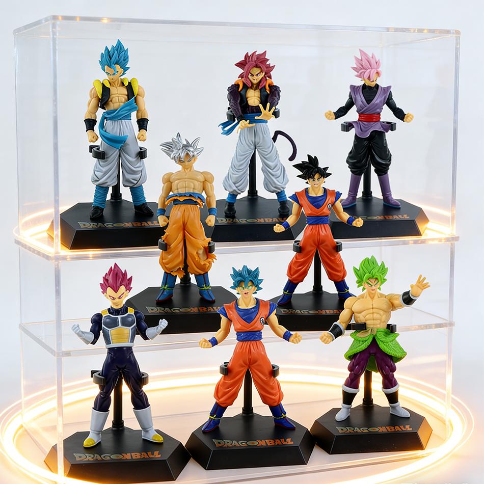 Anime Dragon Ball Z Super Saiyan Son Goku Vegeta Anime Action Figure Model Gifts Collectible Figurines For Kids 18Cm