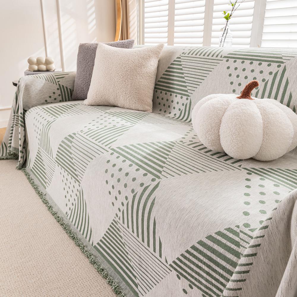 

Полотенце для дивана, ткань с полным покрытием, комплекты чехлов для дивана, пылезащитный нескользящий чехол, диванная подушка для императорской наложницы 180X130