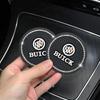 EHL2 1/2Pcs Diamond-studded Car Coaster Cup Holder Anti-skid Pad For Buick Century Excelle XT Envision Excelle GT Verano Regal Encore