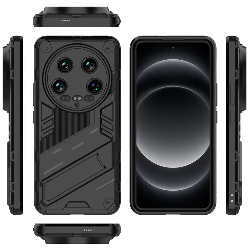 For Xiaomi 14 Ultra Case Cover Mi 14 Ultra Capas Armor Back Kickstand Shockproof Holder For Fundas Xiaomi14 Xiaomi Mi 14 Ultra