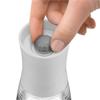 WMF Trend Ceramill White Pepper Mill, 130mL, with durable ceramic blades, adjustable grinding strength, and a 10-year warranty (Product Code: W0647907