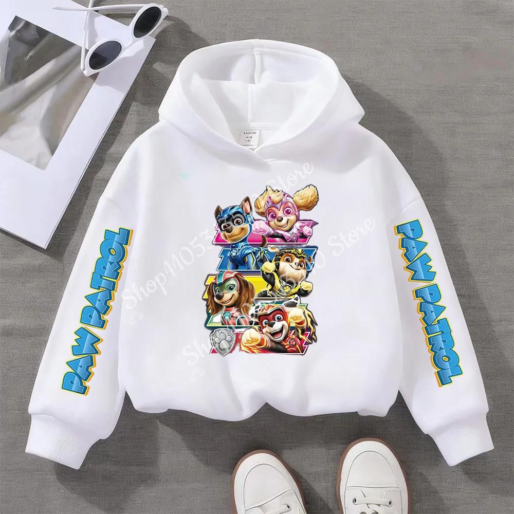 PAW Patrols Cartoon Chase Skye Kids Sweatshirt Printed Hoodie Trendy Long Sleeve Hoodies Girls Tops Clothing Boys Clothes Gifts