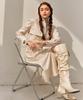 Rexis Trench Shirt Dress [Ivory]