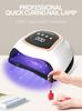 DianaBeauty UV Nail Lamp 380W Nail Dryer with 4 Timer Settings and LCD Display Professional UV Lamp for Manicure Nail Tools