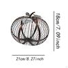 Halloween Pumpkin Decoration Iron Decor Collectible Farmhouse Thanksgiving Tabletop Ornament