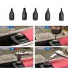 5pcs Nut Extractor Tool Set MultiSpline Hexagon Socket for Screw and Bolt Removal Rust Resistant Steel Material