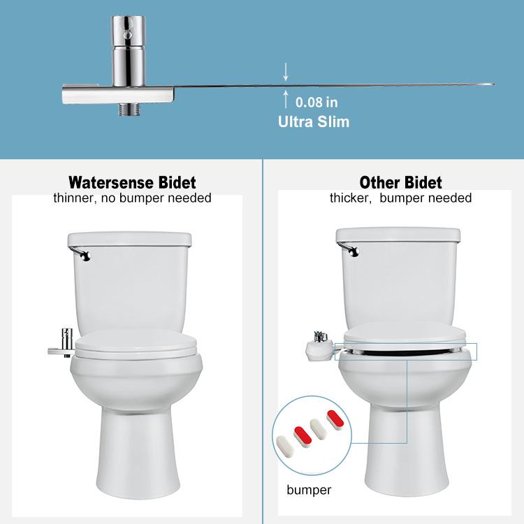 BA0402B Hot and Cold Water Handheld Bidet Shower Mixer