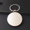 Keychain Ring Blank Wood Car Key Holder Portable Fashion Backpack Handbag Purse Keyrings Homemade DIY Handicraft