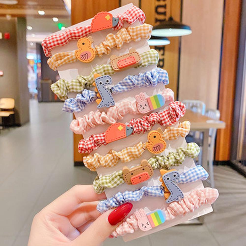 Korean Kids' Hair Ties: Cute, Elastic, Hair-Friendly Scrunchies for Girls and Babies