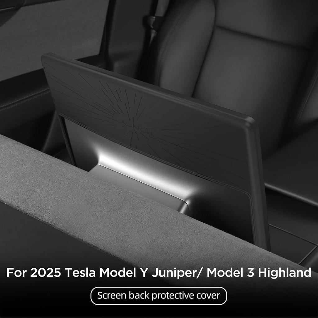 LUCKEASY Screen Frame Edge Protect Cover for Tesla Model Y Juniper 2025 2026/Model 3 Highland 2024 2025 Center Console Screen Frame Cover Interior