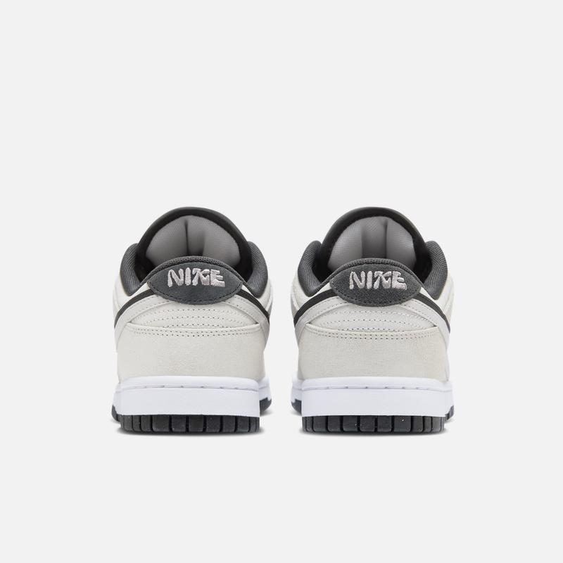 Nike Women's Lightweight Leather Sport Shoes with Winter Flat Rubber Sole - NIKE DUNK LOW HV180