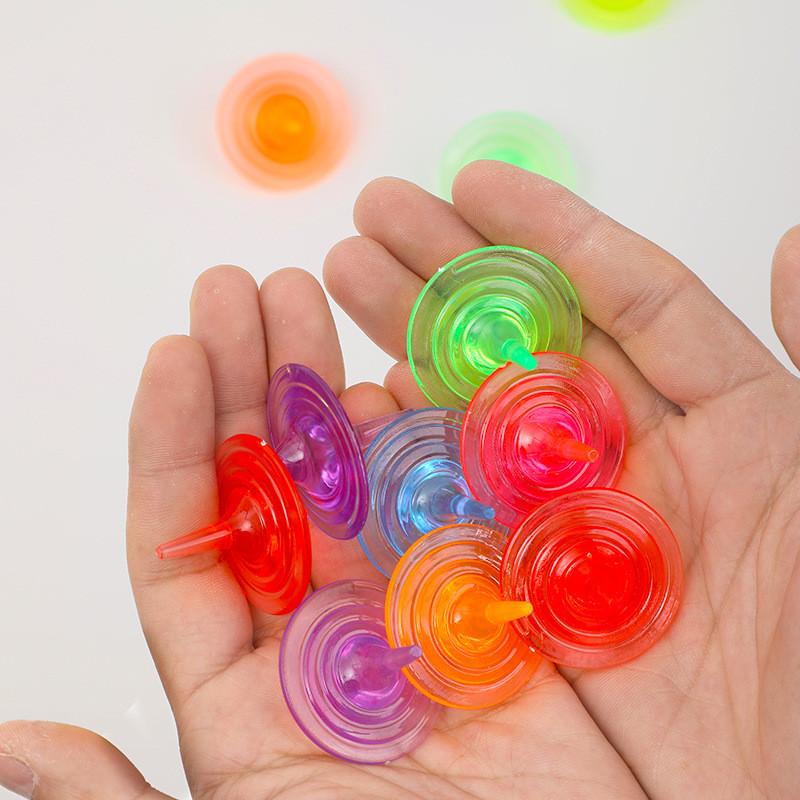 Crystal Spin Gyroscope Toy For Children With Colorful Water Design For Kids Gift And Educational Play