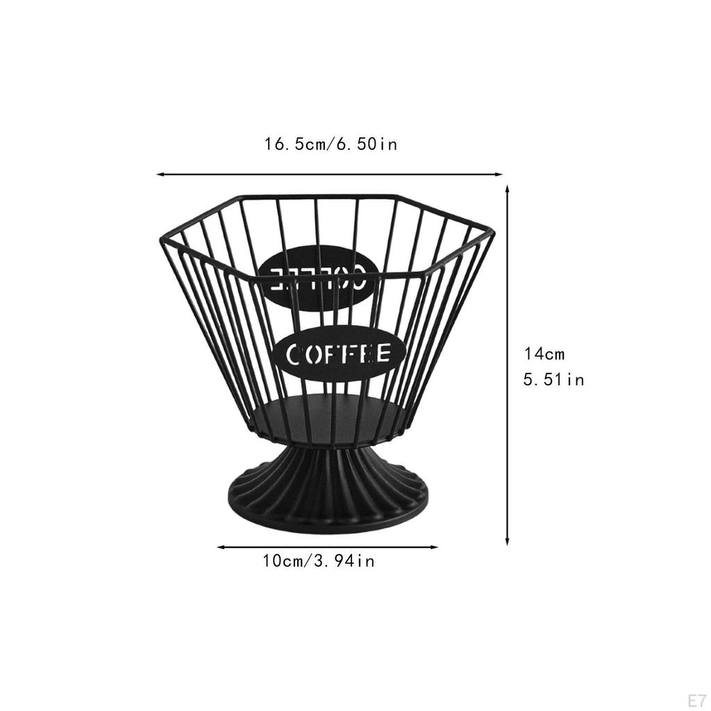 Capsule Holder Coffee Accessories, Basket Portable Sturdy Pod Storage Rack