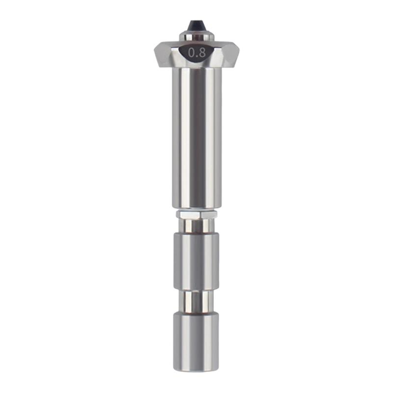Quick Install Steel Nozzle For 3D Printing High Heat Tolerance 0.4 0.6 0.8mm Size Precise Performances