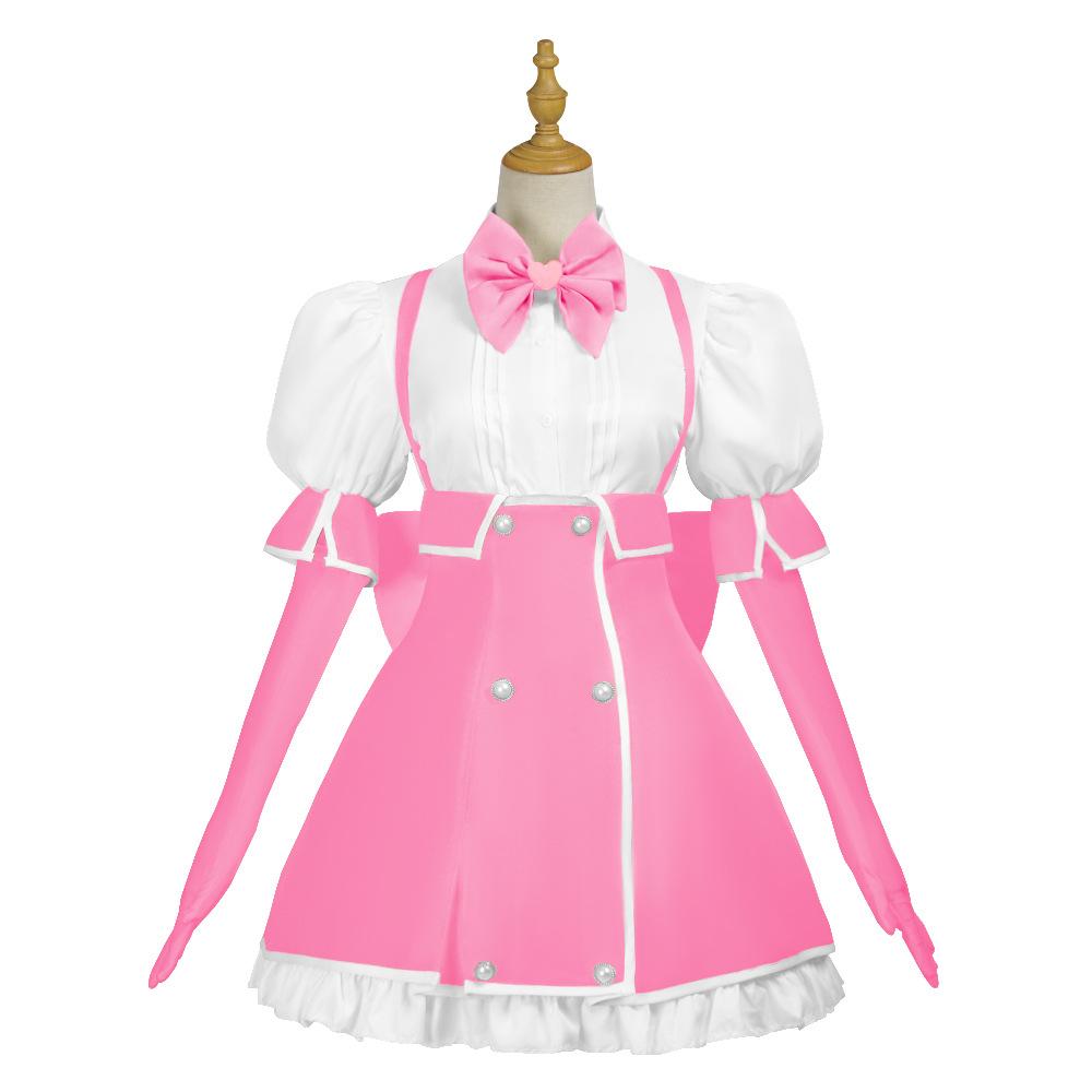 Mahou Shoujo ni Akogarete Kaoruko Amamiya Cosplay Anime Costume