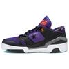ERX 260 Sporty Comfort Low-Top Vintage Basketball Shoes Unisex Black and Purple