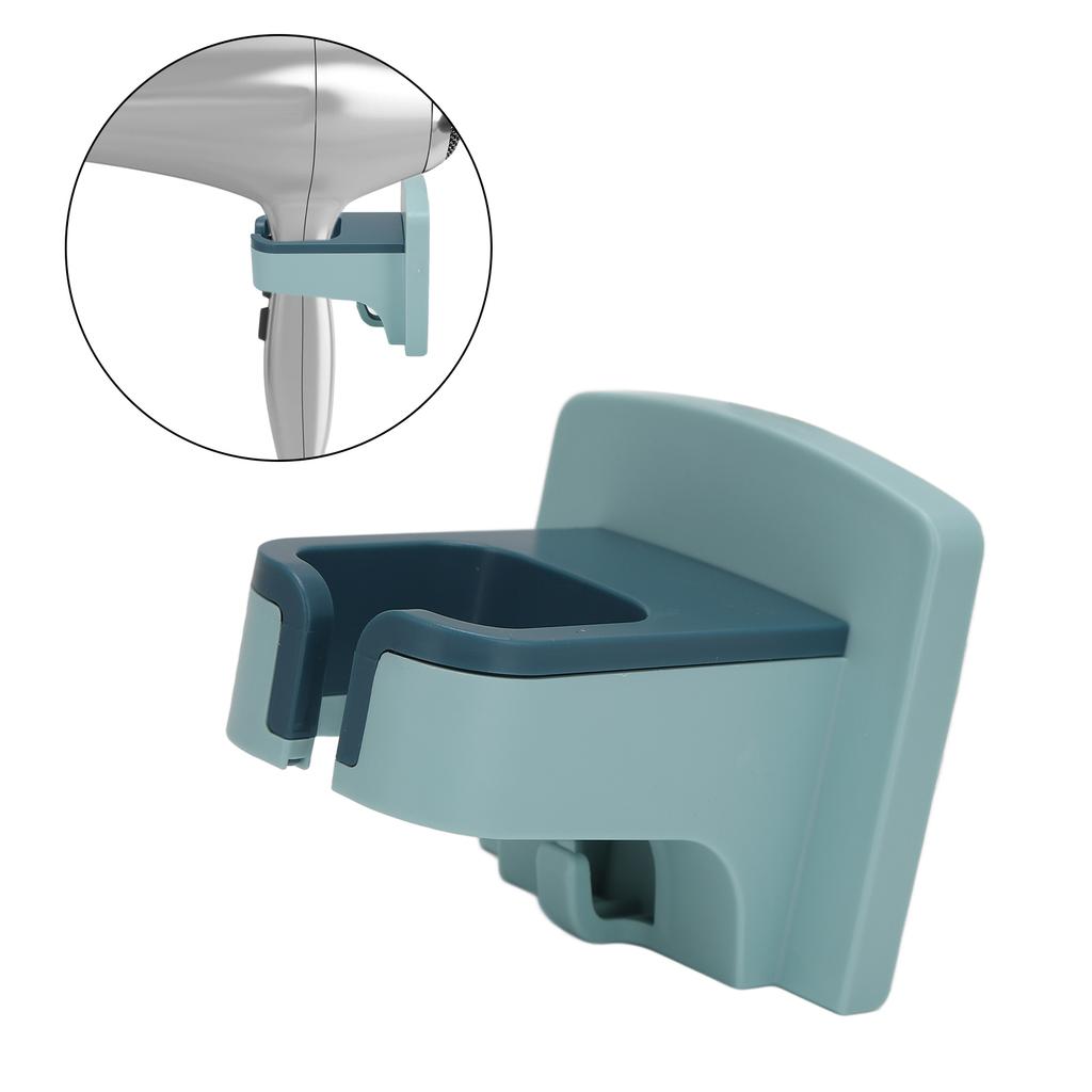 Hair Dryer Holder Rack Wall Mounted Self Adhesive Save Space Hair Dryer Storage