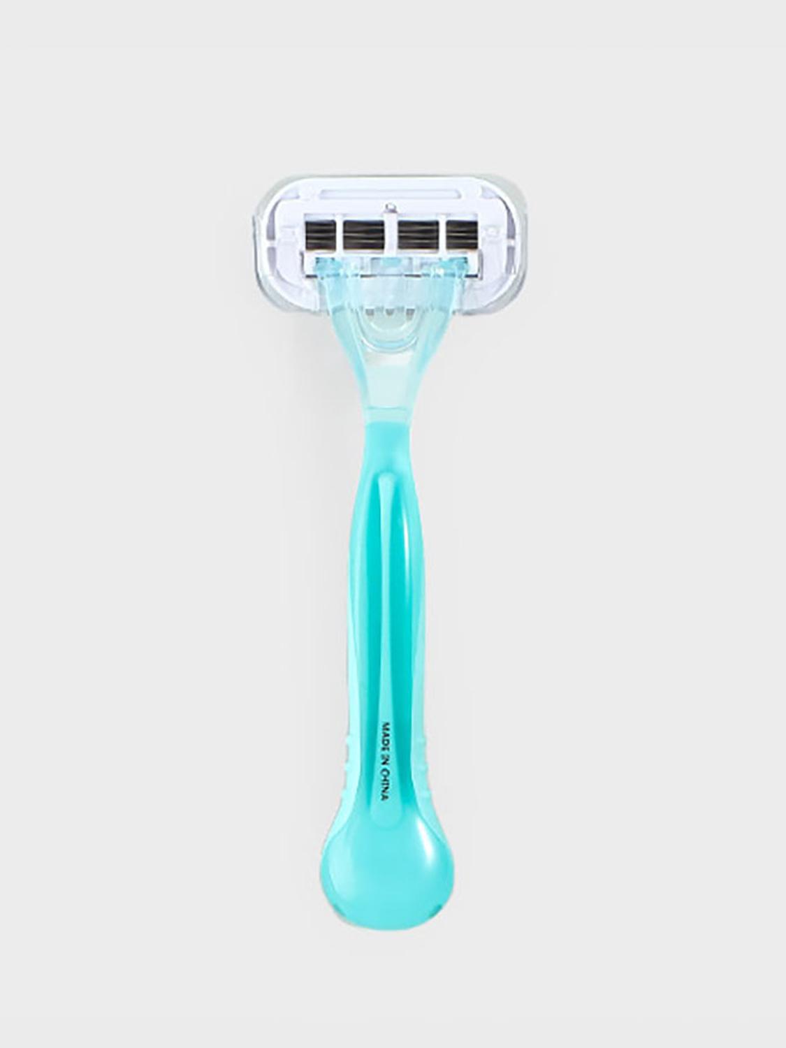 4-Blade Women s Body Shaver Razor 1ea