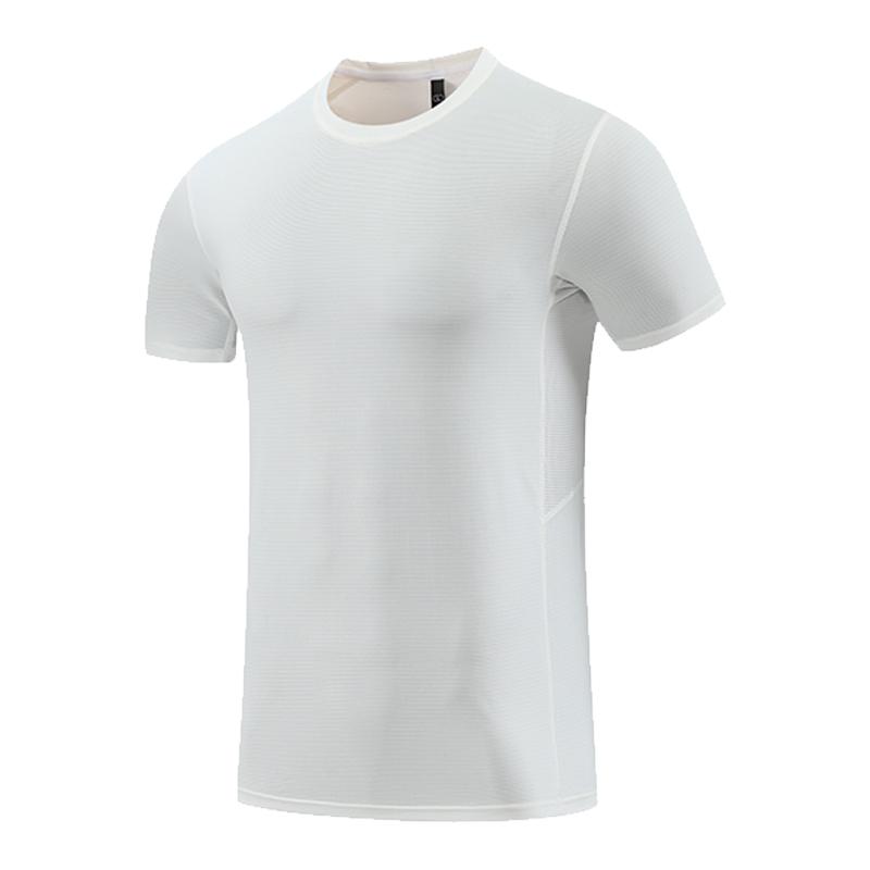 Mens Short Sleeve Running T-shirt Gym Jogging Sports Tops Male Fitness Sweatshirts High Quality Breathable Muscle Fit Sport Tees