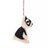 The Seasonal Gift Co. Felt Husky Christmas Tree Decoration