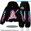 Kp-op Kids New Fashion Cartoon Print 2pcs Hoodie+Pants Sportsuits Casual Outfits Clothes for 2-13 Years Boys Girls