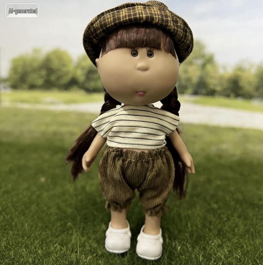 24cm Spanish Potato Doll Mia: Creative Dress-up DIY Ornament with Gift Box Packaging