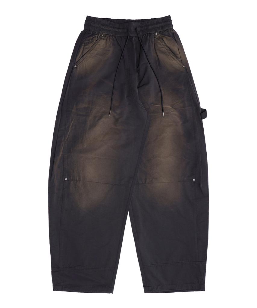 Naiteuwokeudeb Dust Nylon Wide Pants_Black