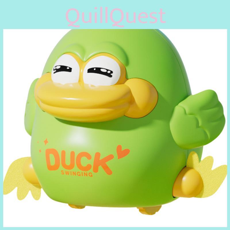 Baby Toy Mechanical Wind Up Duck With Magnet Sway For Toddler Gift And Educational Play