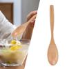 Small Wooden Spoon Excellent Heat Resistance Kitchen Cooking Utensil Tool for Household