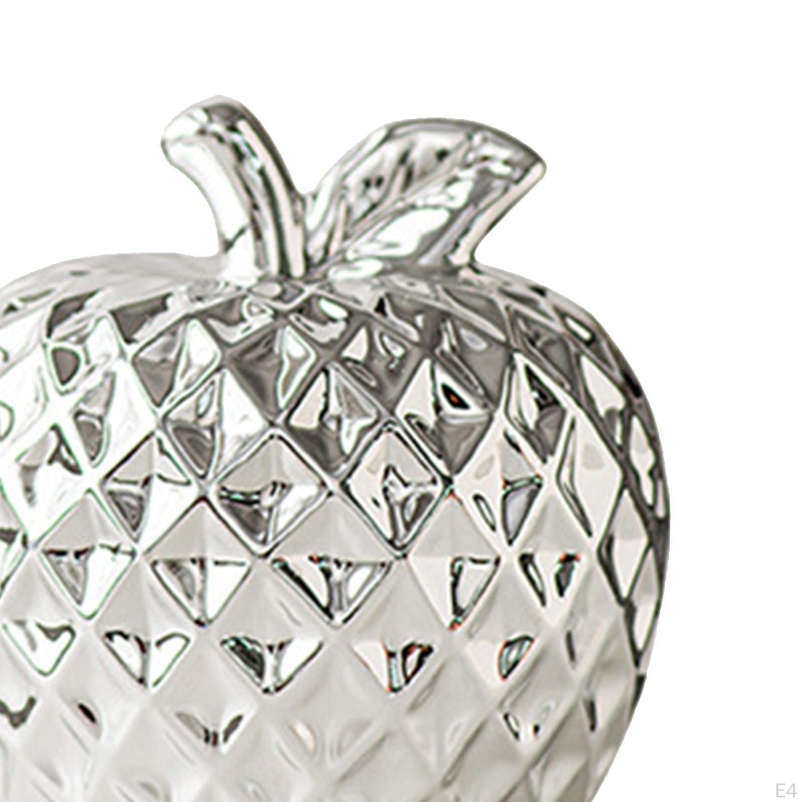 Керамическая статуя яблока — фото 6