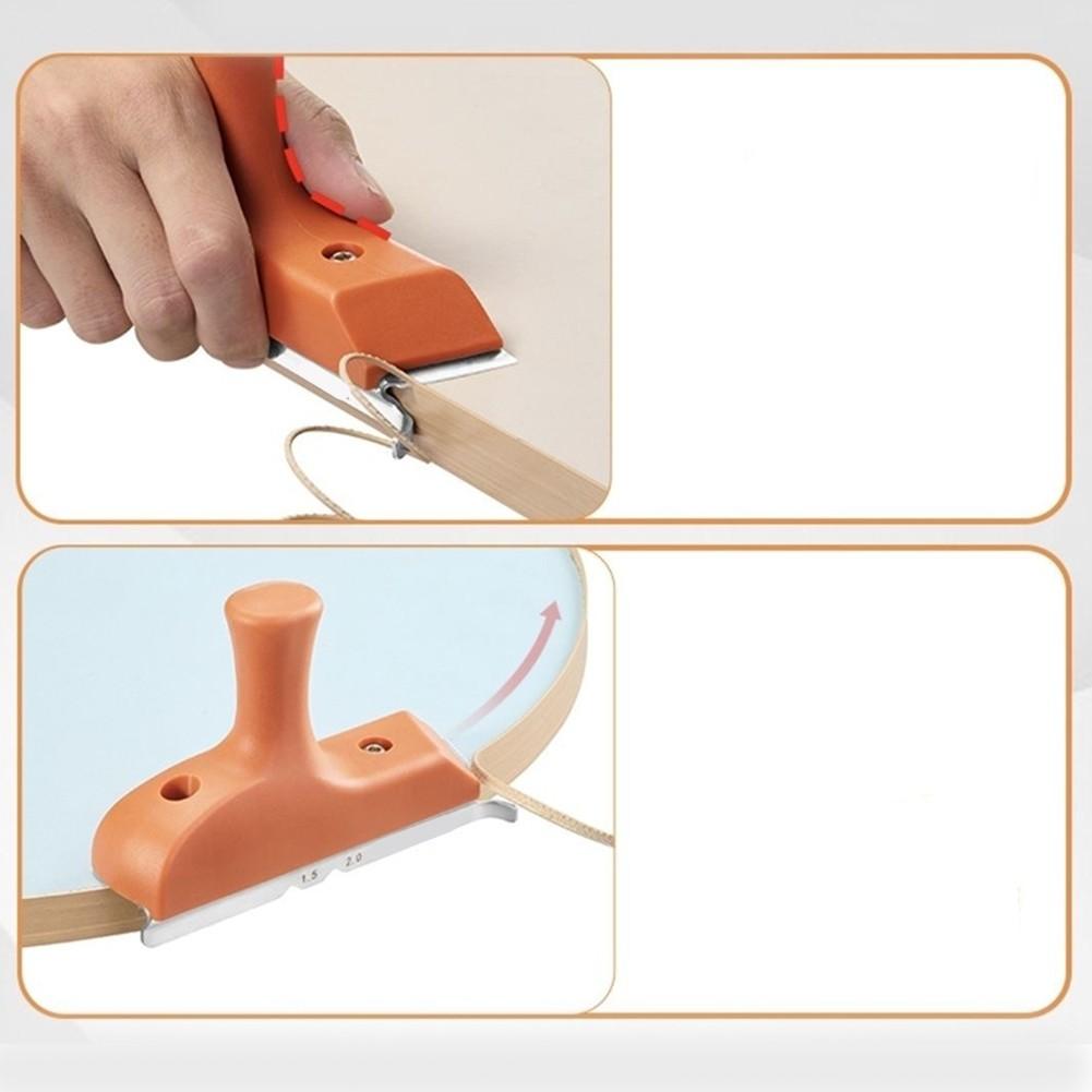 3in1 Edge Banding Cutter Tool for Leather and Eco Board with Steel