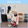 Adorable Kids Mini Shoulder Bag Cute Cartoon Bear Embroidery Perfect For Boys And Girls