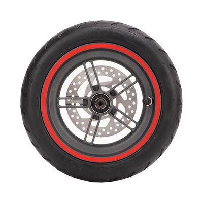Monopattino Elettrico Gruppo Ruota Posteriore Ruota Posteriore Rossa con Freno a Disco da 110mm per Xiaomi M365 1S