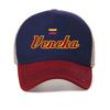 Venezuela Flag Print Mesh Baseball Cap Fashion Casual Unisex Breathable Sun Hats Summer Outdoor Adjustable Sports Trucker Hat