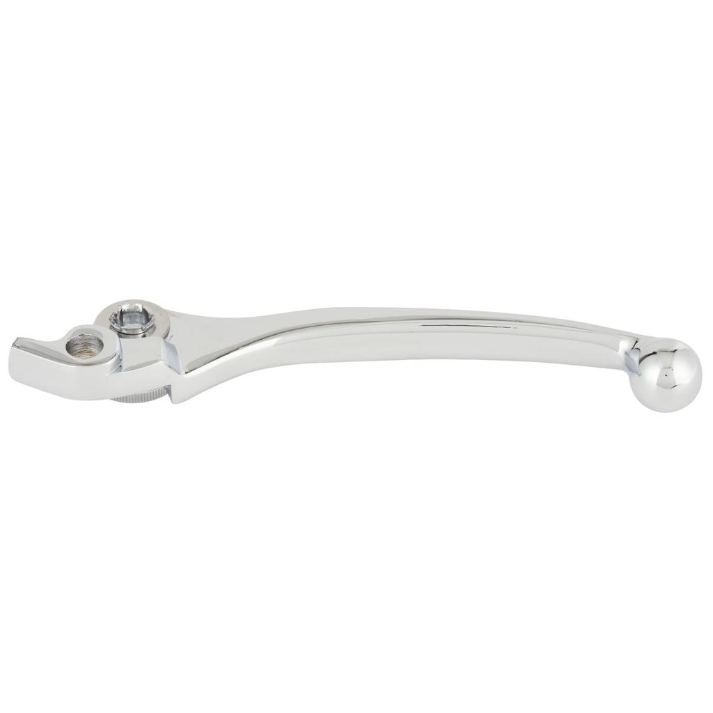 Kijima Motorcycle Parts Brake Lever Adjustable Universal for and (Right Lever) Type, Plated, Yamaha, Suzuki, Kawasaki, 202-308MR