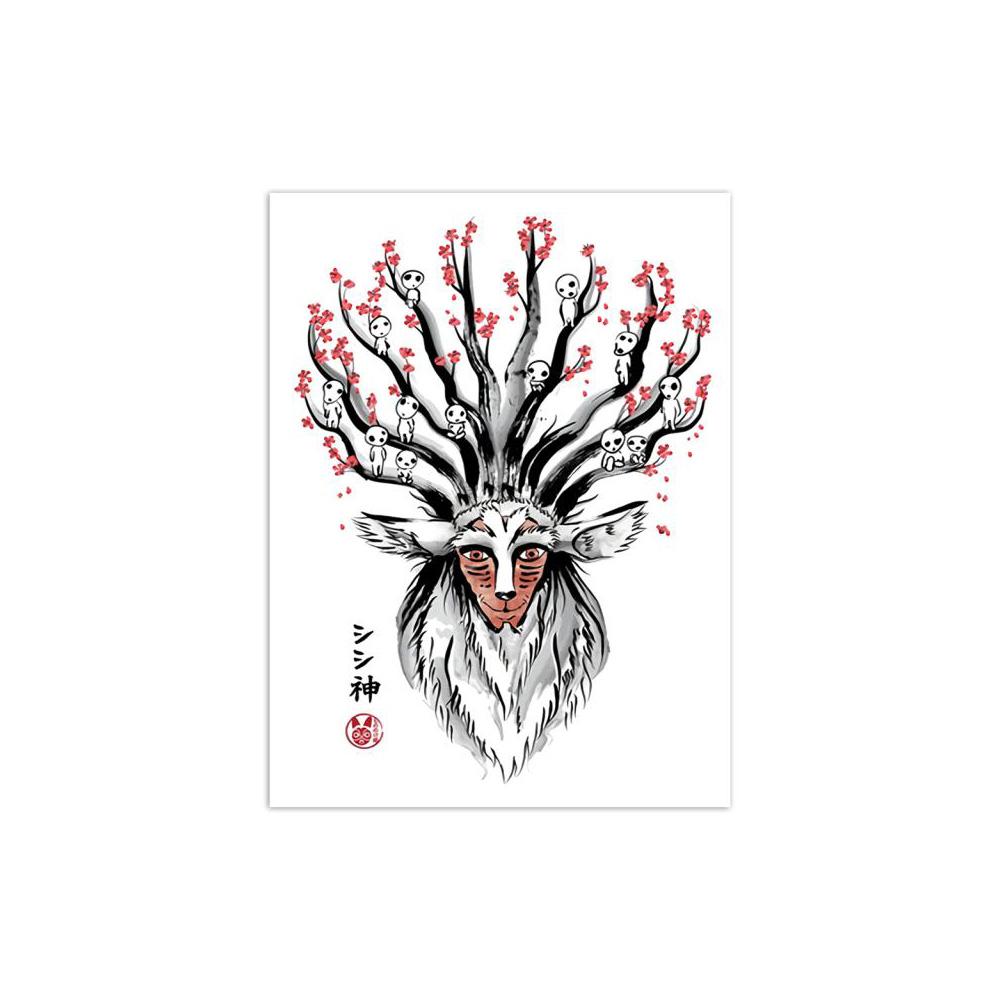 Nordic Stil Leinwand Moderne Gedruckt Hayao Miyazaki Anime Poster Hause Dekoration Malerei Wand Kunst Bild Für Wohnzimmer Modulare Kein Rahmen