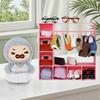 Doll Accessory Display Box, Character Clothing Storage
