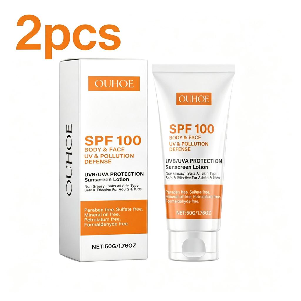 50g Opaľovací krém SPF100 Bieliaci opaľovací krém na tvár a telo Kontrola mastnoty Bieliaci hydratačný krém na tvár Opaľovací krém Ochranný krém na pokožku
