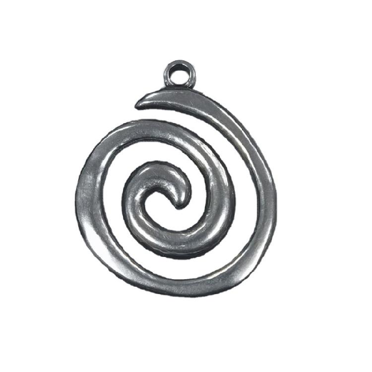 

Stainless Steel Whirlpools Charm Pendant Keychain Jewelry Making DIY Accessories 1