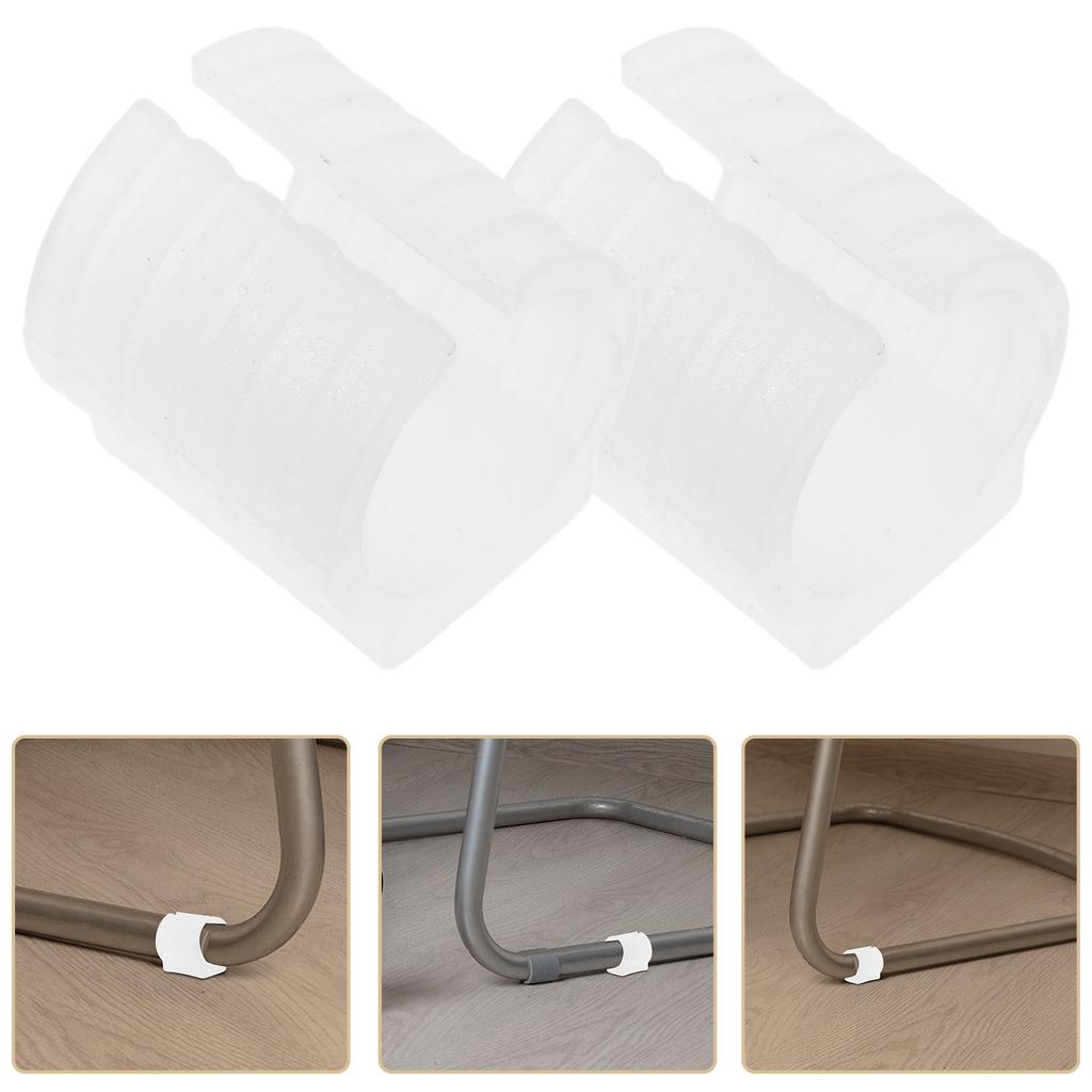 10Pcs Arch Chair Legs Tips Caps U Shape Plastic Tubing Floor Glides Chair Foot Covers 19Mm Furniture Protectors for Stools Sled