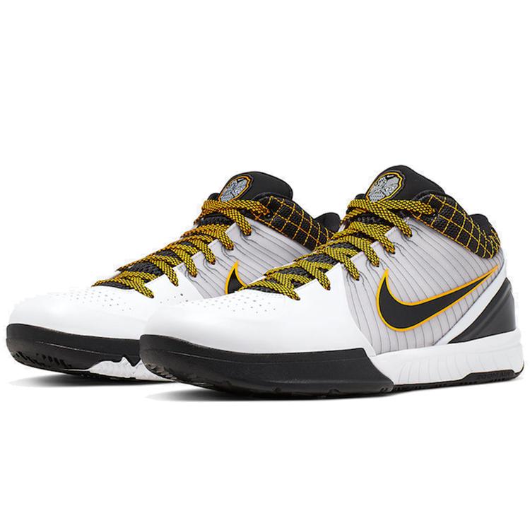 New Nike Kobe 4 Protro White Black Del Sol AV6339-101