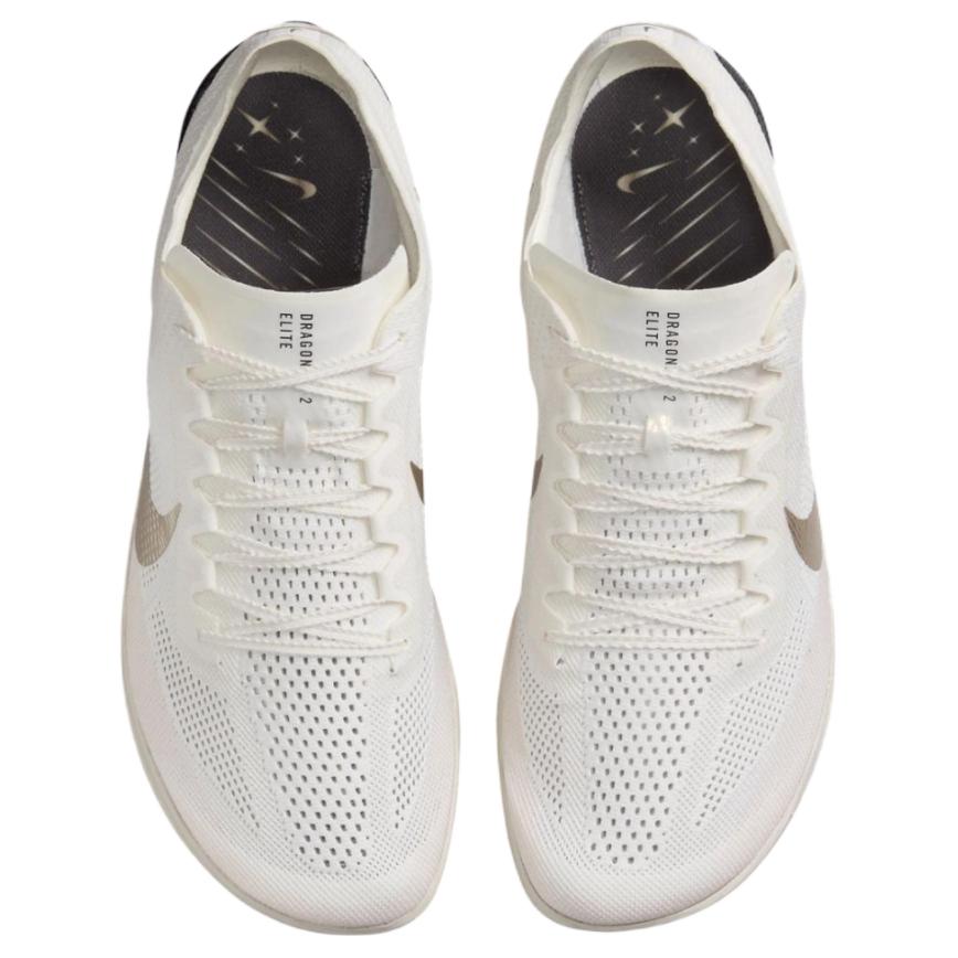 Nike Jakob Ingebrigtsen x ZoomX Dragonfly 2 Elite Sail Medium Ash Herre Sneakers Krem Metallisk-Gull-Korn Svart IB8745-100