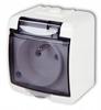 Single Surface-Mounted Socket Ip54 Ghe-1D Karlik