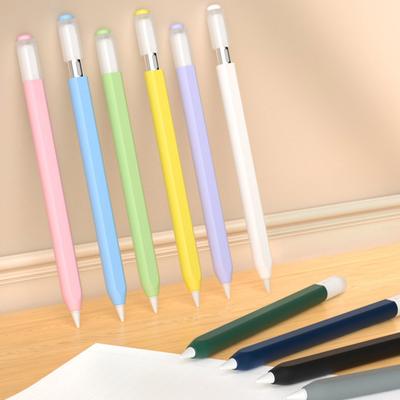 Silikonhülle für Pencil Apple Stylus 3 Anti-Rutsch-Griffhülle Stiftschutz Dünner Ultra Tablet-Bildschirm