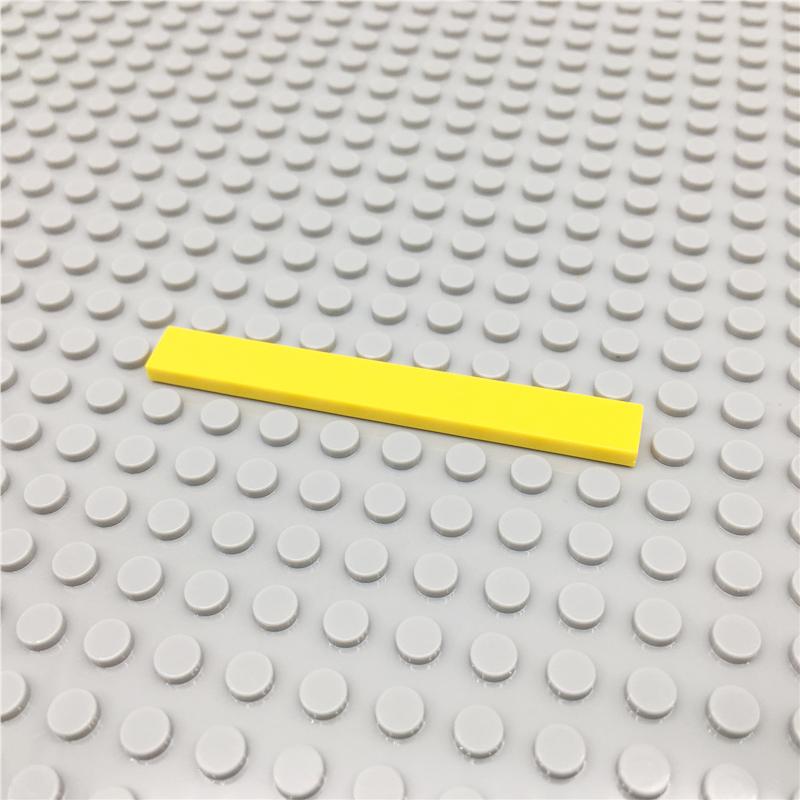 

Non-Toxic [Funbrick]80Pcs Tile Diy Building Blocks Figure Bricks Smooth 1X8 Educational Toys For Children Size Compatible With 416