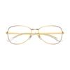 RAYBAN Irregular Geometry Unisex Couple Style Prescription Optical Glasses Frames Metal 0RX3733V