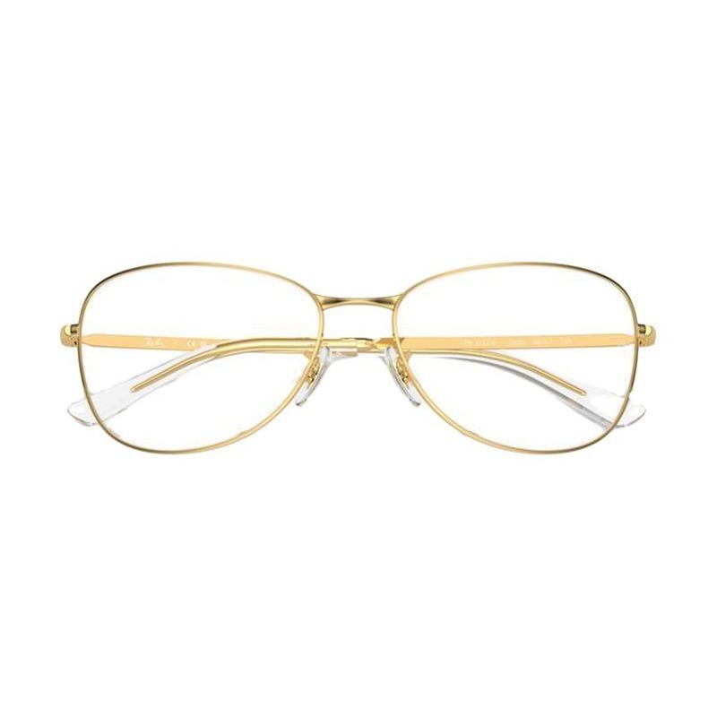RAYBAN Irregular Geometry Unisex Couple Style Prescription Optical Glasses Frames Metal 0RX3733V