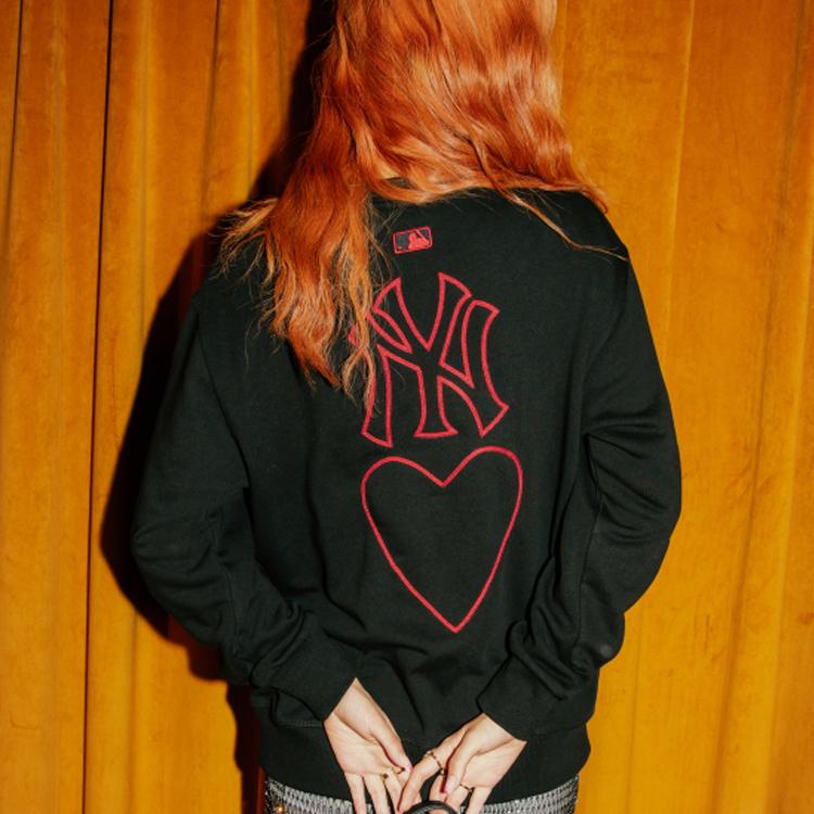 New MLB Sweatshirts Unisex Black 3AMTH0314-50BKS